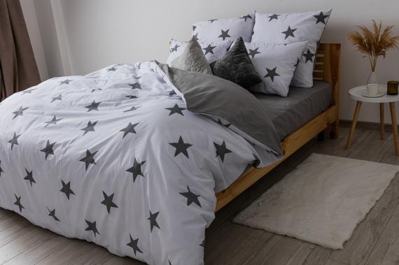 Фото Комплект постільної білизни ТЕП  Soft dreams  Morning Star Grey, 70х70 сімейний