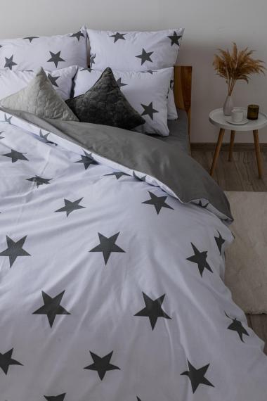 Фото Комплект постільної білизни ТЕП  Soft dreams  Morning Star Grey, 70х70 сімейний