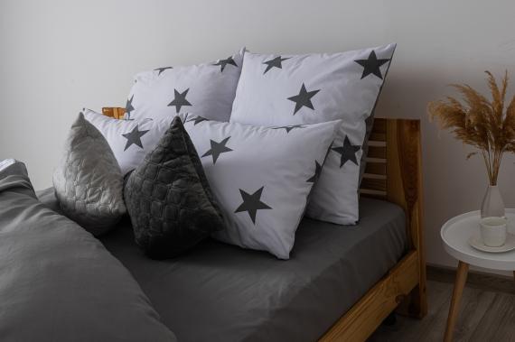 Фото Комплект постільної білизни ТЕП  Soft dreams  Morning Star Grey, 70х70 сімейний