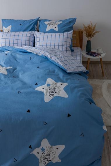 Фото Комплект постільної білизни ТЕП  Soft dreams  Twinkle Stars, 70x70 двоспальний