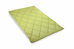 Одеяло  ALASKA  150*210 см Оливковый (комбинированный) (450 г/м2) (washed cotton)