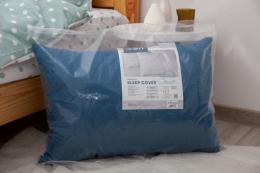Подушка  SLEEPCOVER LIGHT  50*70 см (650г) (microfiber) Синій
