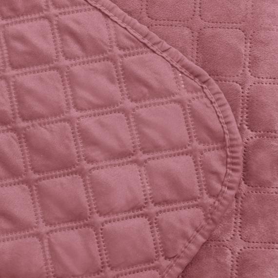 Фото Покривало ТЕП  VELOUR  180*240 см Mesa Rose/ромб круглий