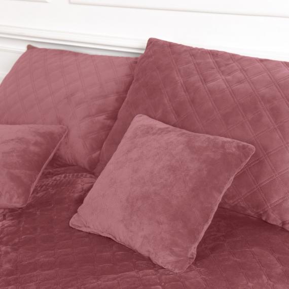 Фото Покривало ТЕП  VELOUR  180*240 см Mesa Rose/ромб круглий