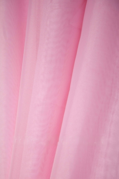 Фото Тюль шифон Розовая гвоздика № А-47
