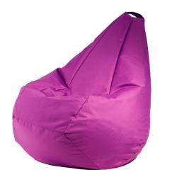 Крісло мішок пуфик груша феолетовое/фіолетове XL 120x85 см.