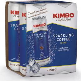 Газований безалкогольний напій Kimbo Sparkling Coffee 0,25 л.