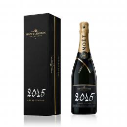 Шампанське Moet & Chandon Grand Vintage 2015 Brut 0,75 л. біле брют в подарунковій упаковці