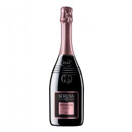 Вино Ігристе Serena 1881 Prosecco Rose Millesimato Brut DOC 0,75 л. рожеве брют