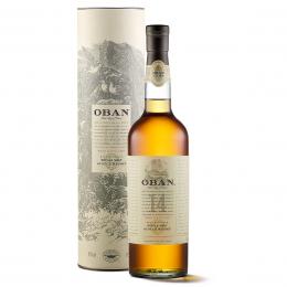 Виски Oban 14 лет 0,7 л. 43% в подарочной упаковке