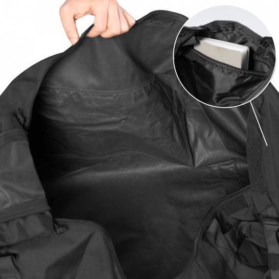 Фото Баул  Carrier 2.0 110л Nylon 1000D Чорний