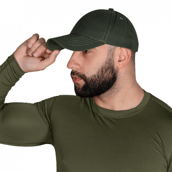 Фото Бейсболка New Fix Canvas Dark Olive
