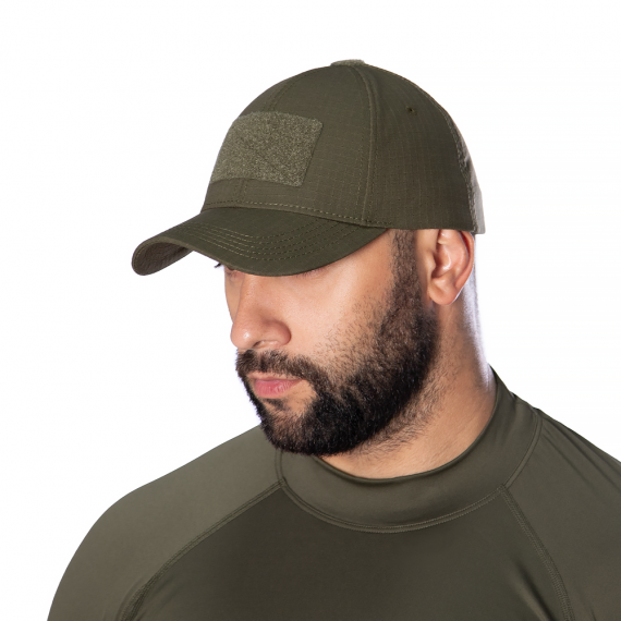Фото Бейсболка Tactic Rip-Stop Stretch Олива