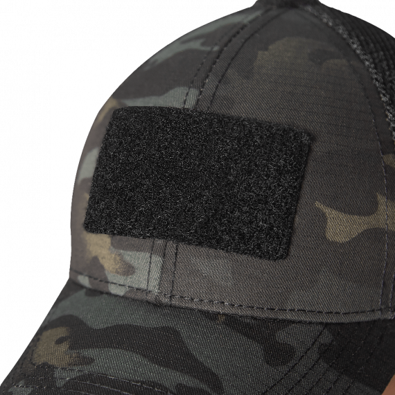 Фото Бейсболка Tactic Mesh Twill MC Black