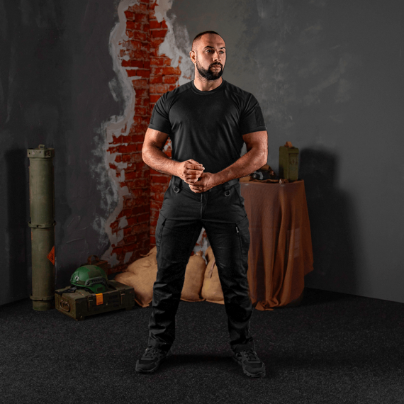 Фото Футболка Chiton Patrol Чорна