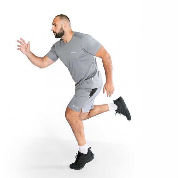 Фото Футболка FitPro Сіра