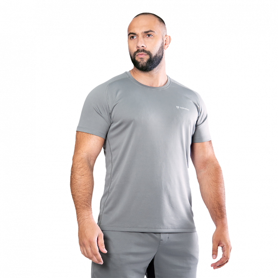 Фото Футболка FitPro Сіра