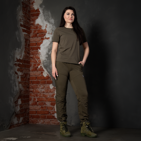 Фото Футболка Pani Totem LT Олива