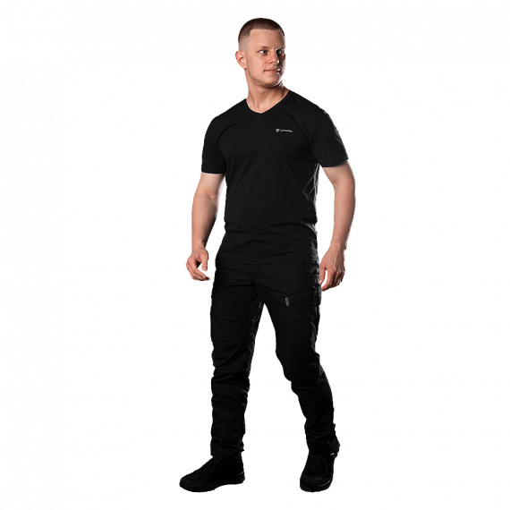 Фото Футболка Totem V-neck Чорна