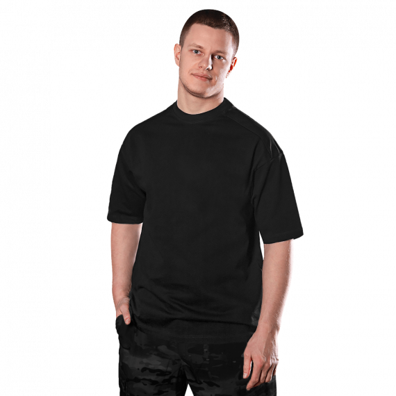 Фото Футболка ЗР OverSize Чорна