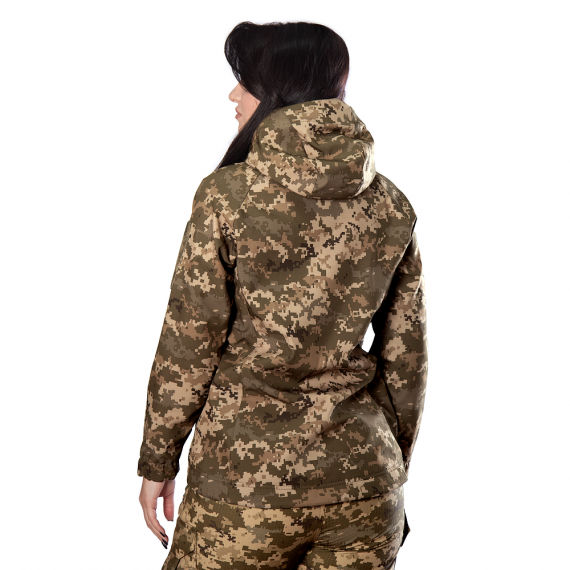 Фото Жіноча куртка Pani SoftShell Піксель