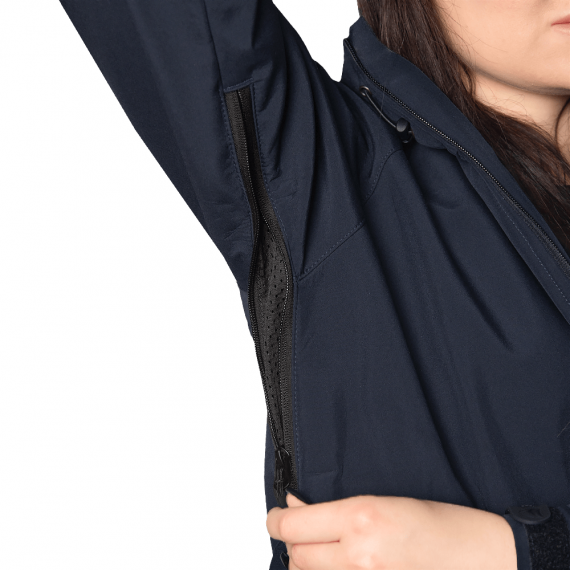 Фото Жіноча куртка Pani SoftShell Темно-синя