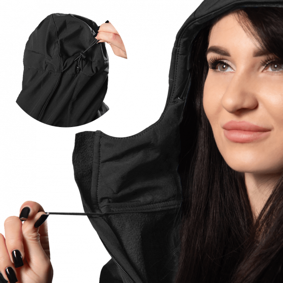 Фото Жіноча куртка Pani SoftShell Чорна