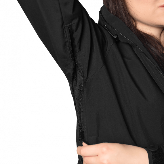 Фото Жіноча куртка Pani SoftShell Чорна