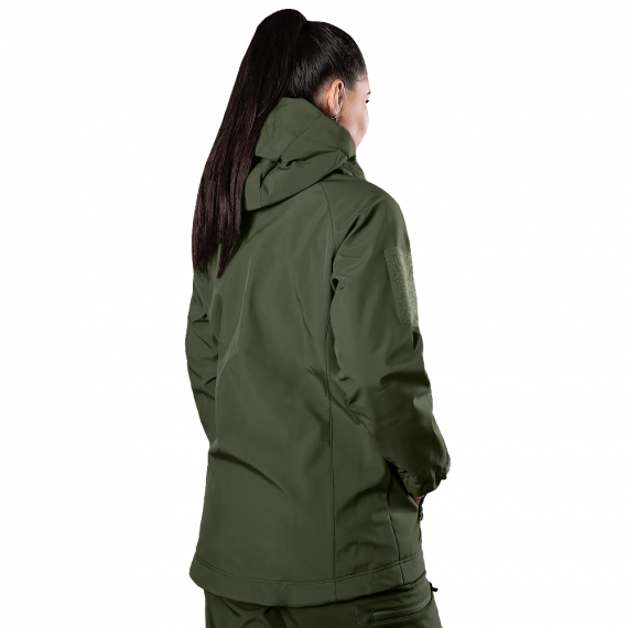 Фото Жіноча куртка Pani SoftShell Олива