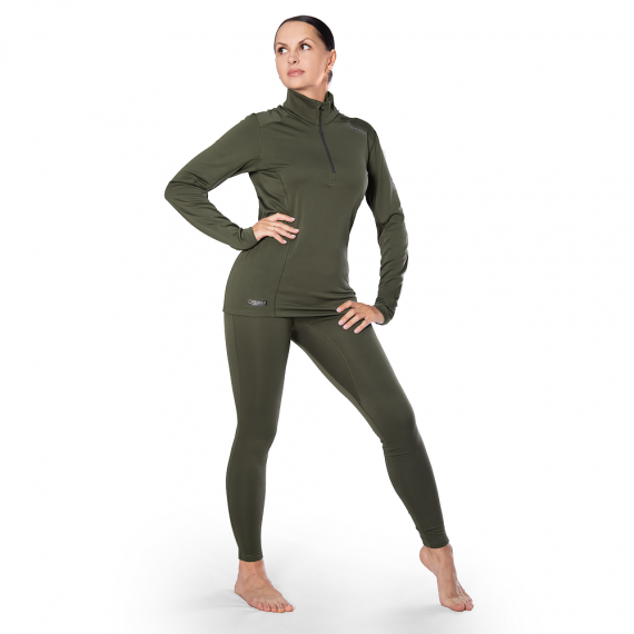 Фото Жіноча термобілизна LVL2 Polarheat Snake Олива
