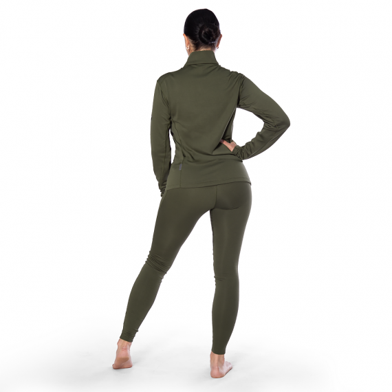 Фото Жіноча термобілизна LVL2 Polarheat Snake Олива