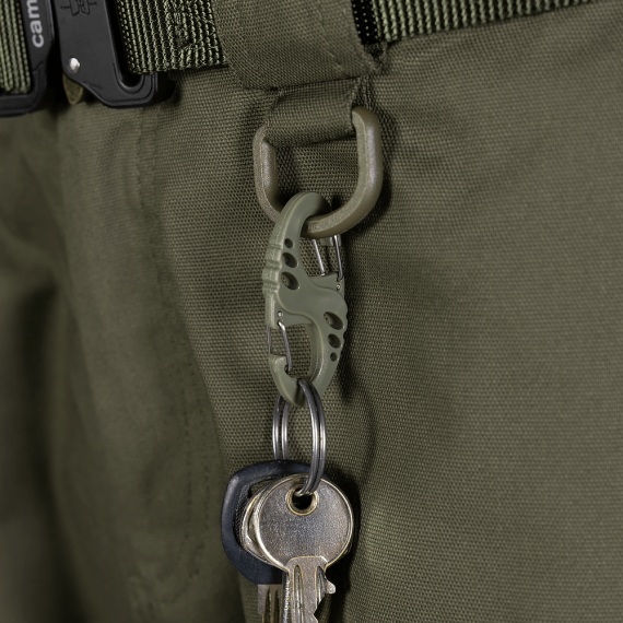 Фото Пластиковий карабін S-Hook Олива