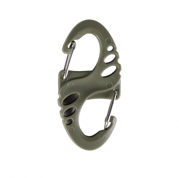 Фото Пластиковий карабін S-Hook Олива