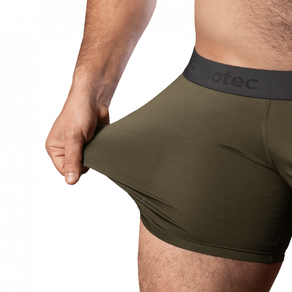 Фото Комплект чоловічих трусів-боксерів  Білі/Олива/Піксель