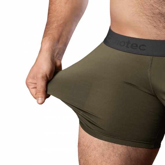 Фото Комплект чоловічих трусів-боксерів Олива