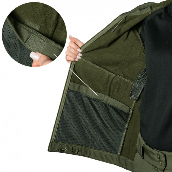 Фото Комплект Pani SoftShell Олива