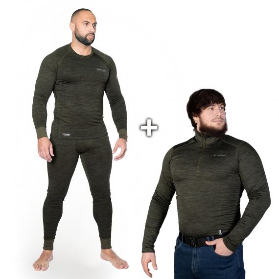 Фото Комплект Polarheat QS Pro (7365+9518) Олива меланж