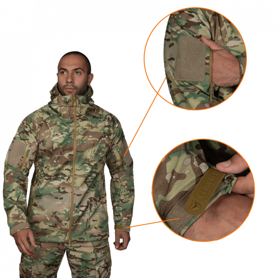 Фото Комплект Softshell (Костюм+Бейсболка) MC