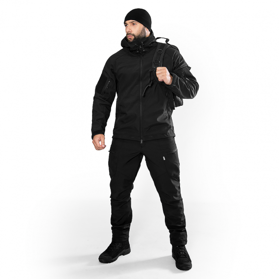 Фото Комплект Stalker SoftShell 2 (7226+8287) Чорний