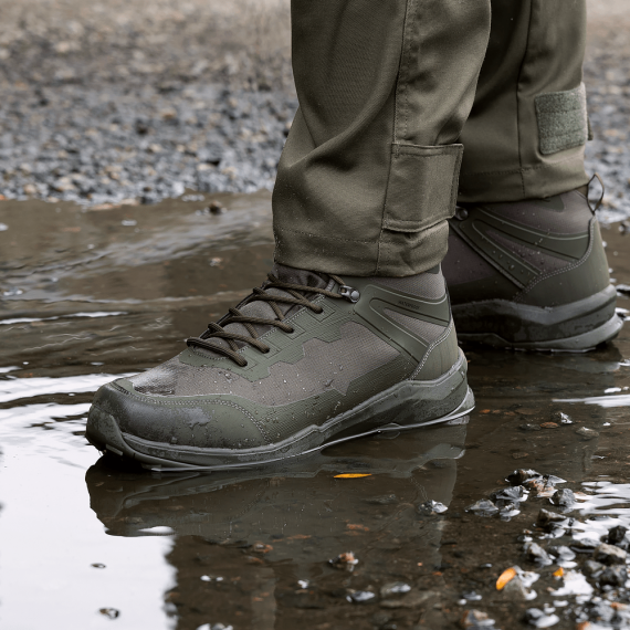 Фото Кросівки Corett Mid XTerm Олива