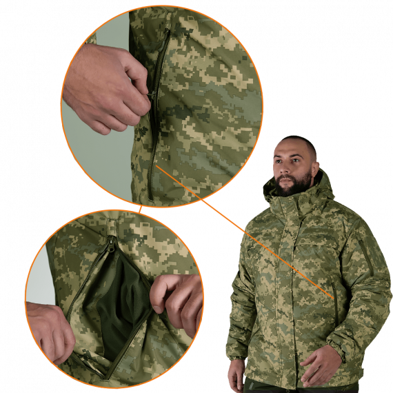 Фото Куртка Patrol System 3.0 Піксель