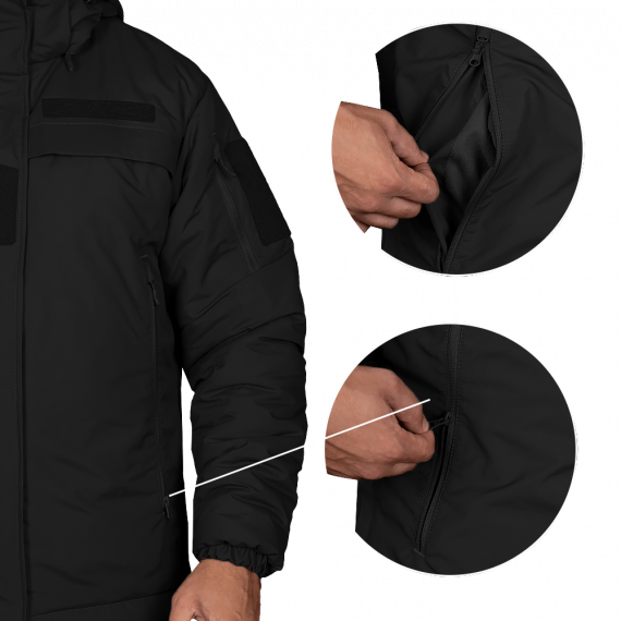 Фото Куртка Patrol System 4.0 RainWall Чорна