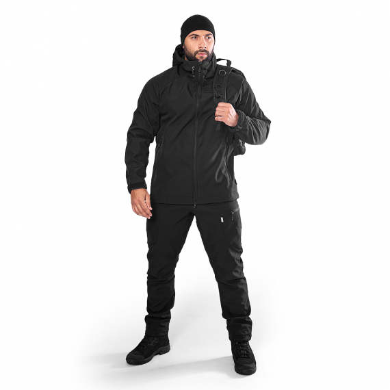 Фото Куртка Rubicon SoftShell Чорна