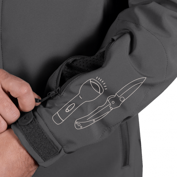 Фото Куртка Rubicon SoftShell Графіт