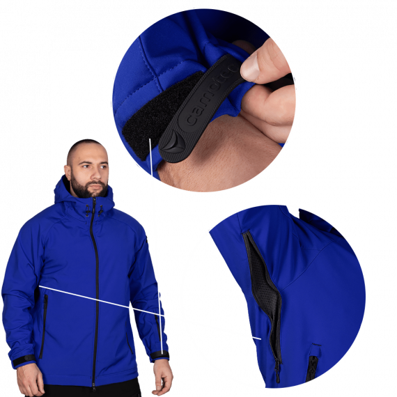 Фото Куртка Rubicon SoftShell Синя