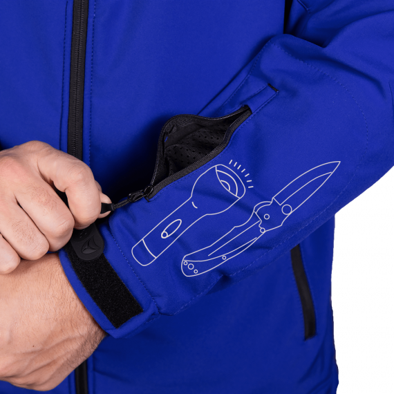 Фото Куртка Rubicon SoftShell Синя