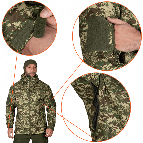 Фото Куртка Stalker SoftShell Хижак G-0822