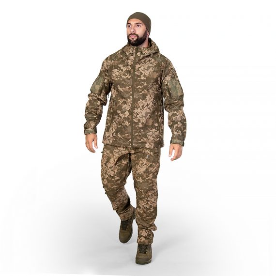 Фото Куртка Stalker SoftShell Піксель