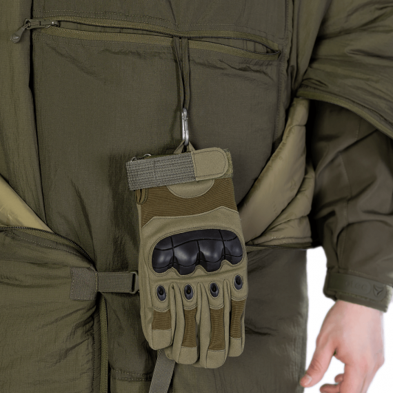 Фото Утеплене пончо-трансформер Кірея Олива