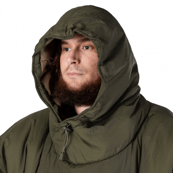 Фото Утеплене пончо-трансформер Кірея Олива